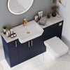 Oliver Modern Blue Fitted Furniture Combination