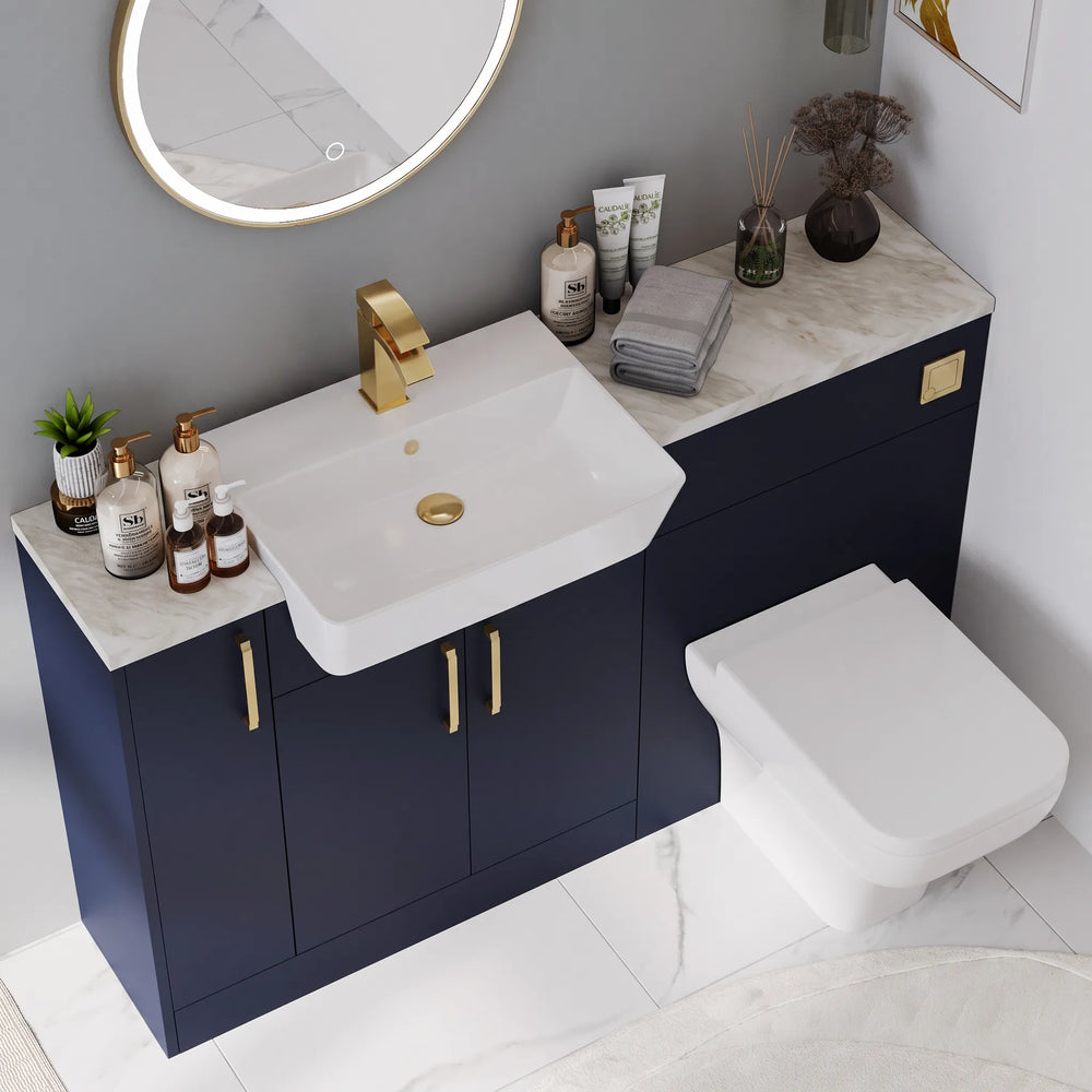 Oliver Modern Blue Fitted Furniture Combination