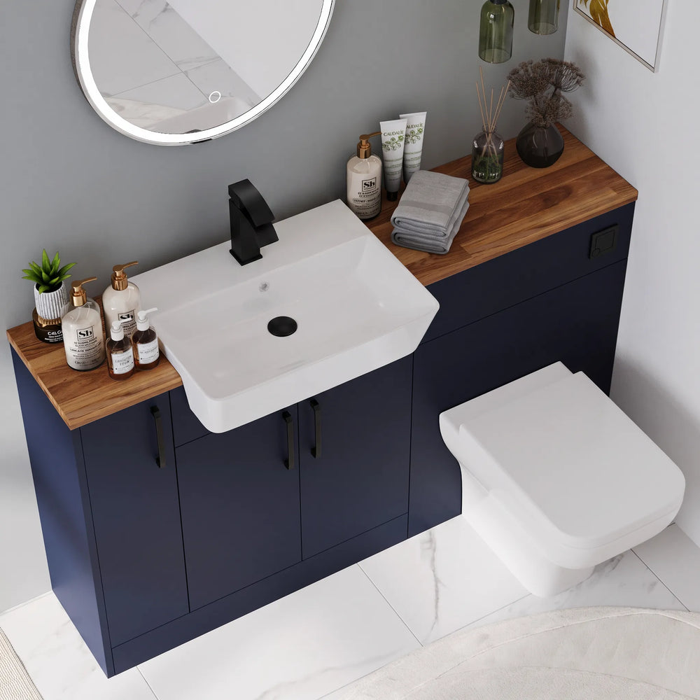 Oliver Modern Blue Fitted Furniture Combination