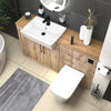 Oliver Modern Oak Fitted Furniture Combination