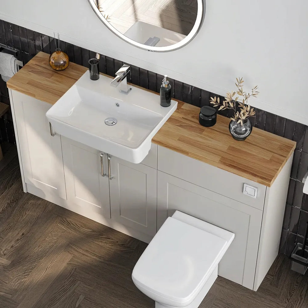 Oliver Cashmere Shaker Fitted Furniture Combination