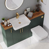 Oliver Modern Green Fitted Furniture Combination