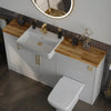 Oliver Grey Slim Shaker Fitted Furniture Combination