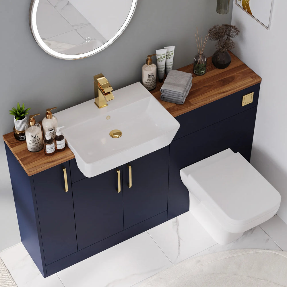 Oliver Modern Blue Fitted Furniture Combination