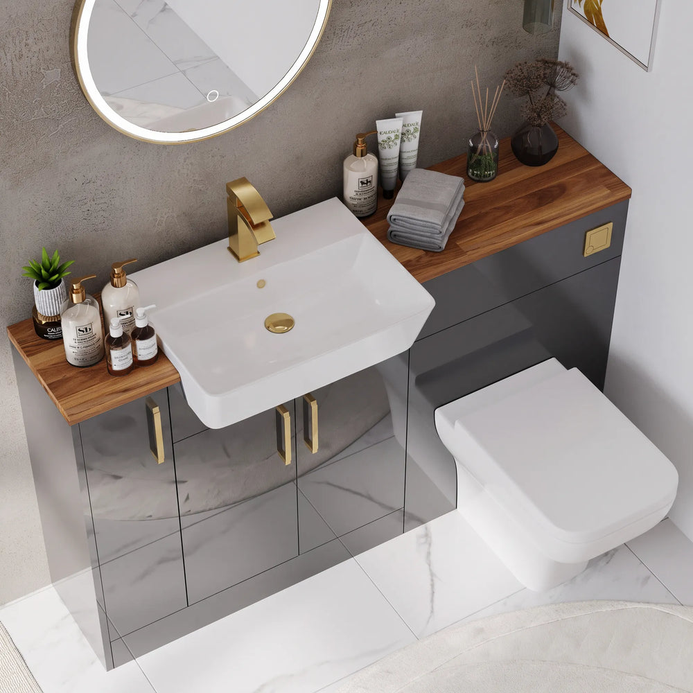 Oliver Modern Anthracite Fitted Furniture Combination
