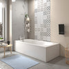 1600 x 800mm 6 or 14 Jets Single Ended Whirlpool Bath Mercury