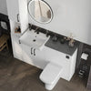 Oliver White Slim Shaker Fitted Furniture Combination with Tall Boy Storage