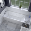 1800 x 800mm 16 Jets Single Ended Whirlpool Bath Galaxy