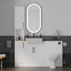 Oliver White Slim Shaker Fitted Furniture Combination with Tall Boy Storage
