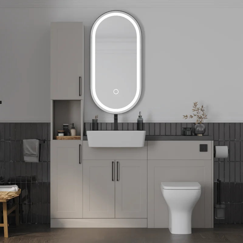Oliver Cashmere Fitted Furniture Combination with Tall Boy Storage