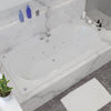 1900 x 900mm Large Double Ended 16 Jets Whirlpool Bath Stratos Duo
