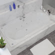 1900 x 900mm Large Double Ended 16 Jets Whirlpool Bath Stratos Duo