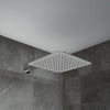 Concealed Shower Twin Valve, Fixed Shower Head & Handset Square