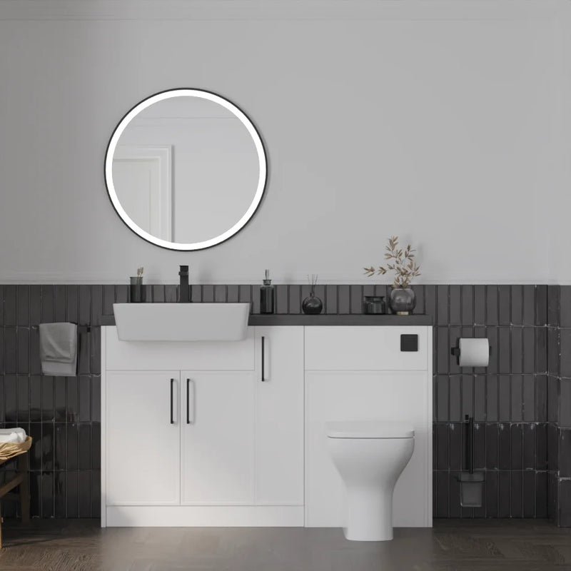 Oliver White Slim Shaker Fitted Furniture Combination
