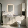 Oliver 2000 Cashmere Shaker Fitted Furniture Combination with Tall Boy