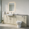 Oliver 1900 Cashmere Shaker Fitted Furniture Combination