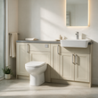 Oliver 1600 Cashmere Shaker Fitted Furniture Combination