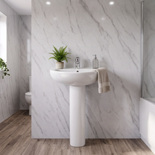 Galaxy Complete Bathroom Suite with 1700mm Bath, Shower, Bath Screen, Toilet & Basin