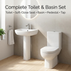 Series 600 Toilet with Basin and Pedestal