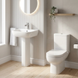 Series 600 Toilet with Basin and Pedestal
