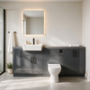 Oliver 2100 Gloss Anthracite Fitted Furniture Combination
