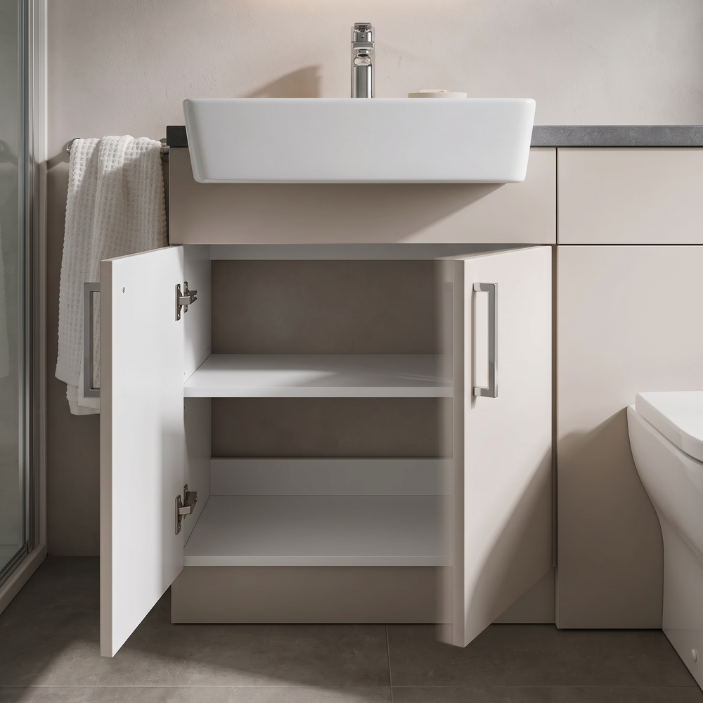 Oliver 1100 Cashmere Fitted Furniture Combination