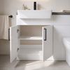 Oliver 2000 Gloss White Fitted Furniture Combination with Tall Boy