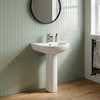 Charlie Comfort Height Toilet with Basin and Pedestal