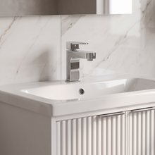 Linnea White Complete Bathroom Suite with 1700mm Whirlpool Shower Bath, Vanity Unit, Toilet, Shower & Heated Towel Rail