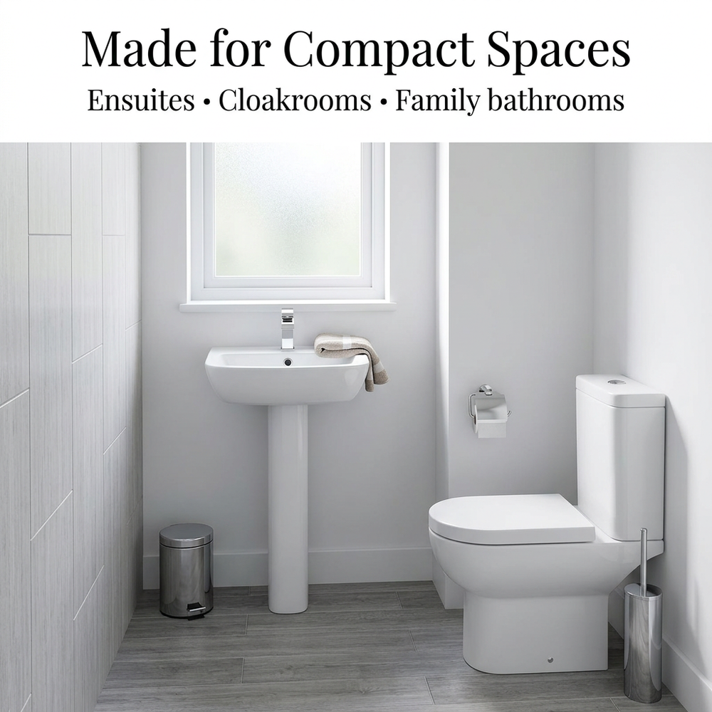 Series 600 Toilet with Basin and Pedestal