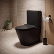 Alessio Black Close-Coupled Toilet