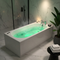 1500 x 800mm 6 or 14 Jets Single Ended Whirlpool Bath Mercury