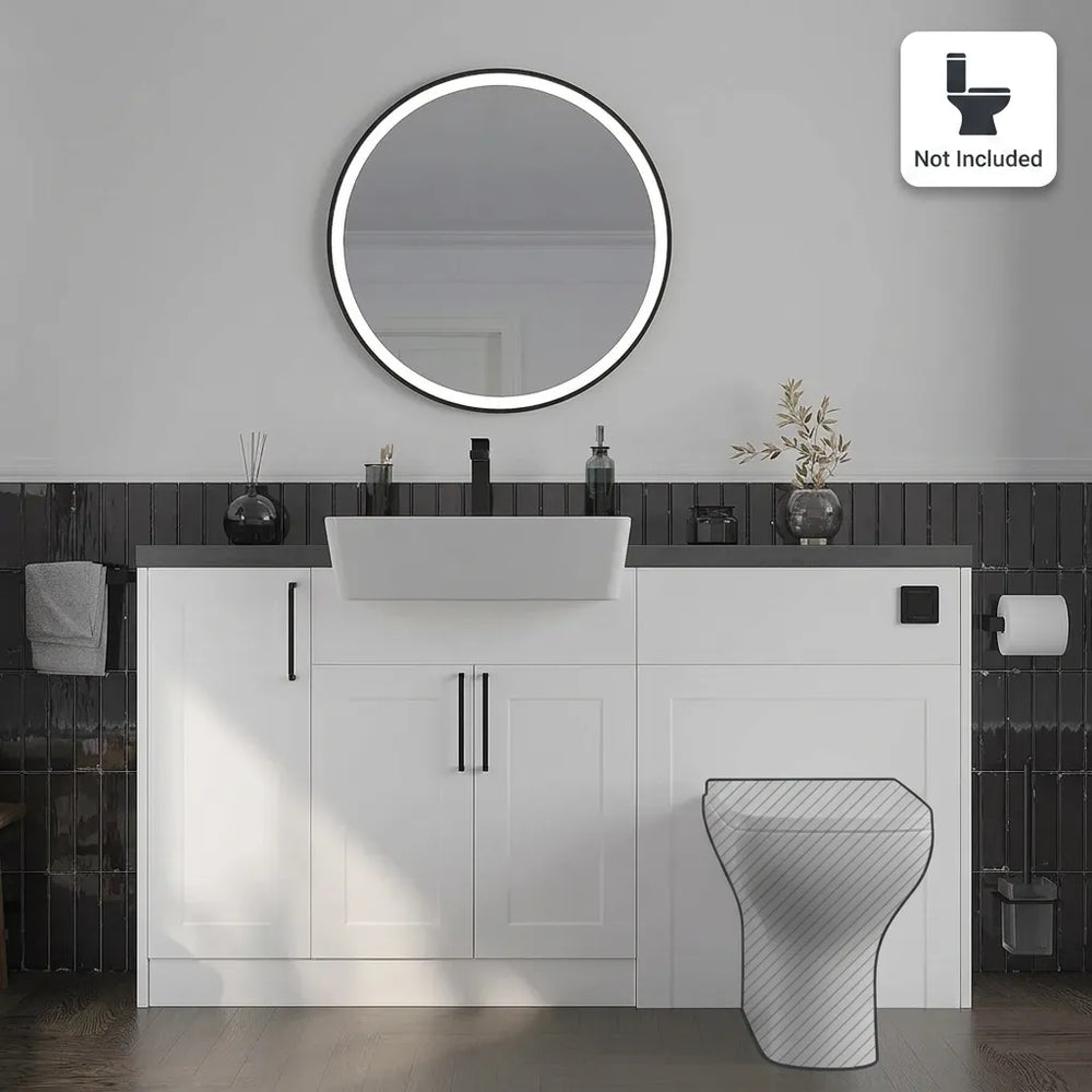 Oliver White Shaker Fitted Furniture Combination