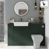 Oliver Modern Green Fitted Furniture Combination