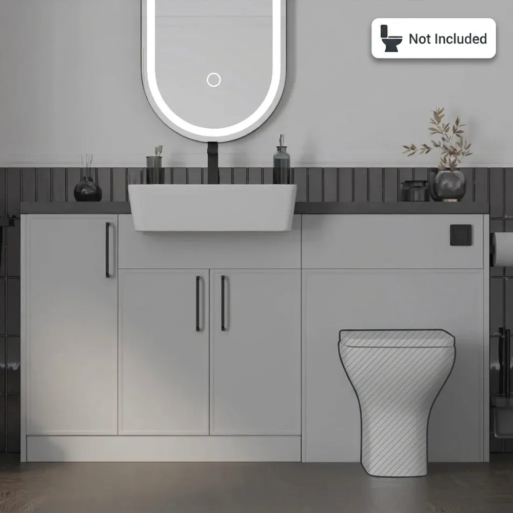 Oliver Grey Slim Shaker Fitted Furniture Combination