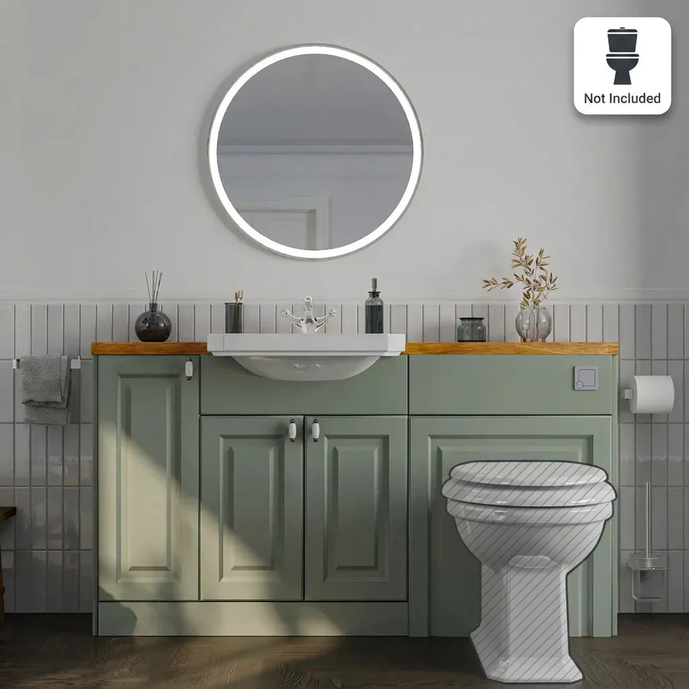 Oliver Traditional Sage Green Fitted Furniture Combination