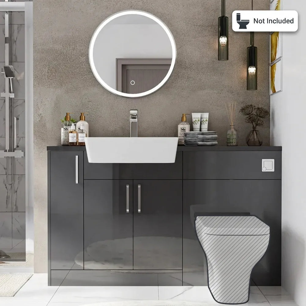 Oliver Modern Anthracite Fitted Furniture Combination