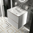 Elvia 600mm White Vanity Unit