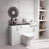 Oliver Modern Gloss White Fitted Furniture Combination
