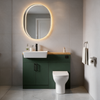 Oliver 1100 Matt Green Fitted Furniture Combination
