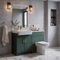 Oliver 1200 Matt Green Fitted Furniture Combination
