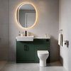 Oliver 1100 Matt Green Fitted Furniture Combination