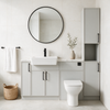 Oliver 1600 Dust Grey Slim Shaker Fitted Furniture Combination with Tall Boy