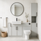 Oliver 1600 Dust Grey Slim Shaker Fitted Furniture Combination with Tall Boy