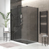 Havana 1600mm Black Corner Shower Enclosure