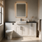 Oliver 1600 Matt White Shaker Fitted Furniture Combination
