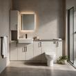 Oliver 2000 Cashmere Fitted Furniture Combination with Tall Boy