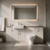 Oliver 1800 Cashmere Fitted Furniture Combination