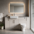Oliver 1600 Cashmere Fitted Furniture Combination