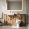 Oliver 1600 Oak Fitted Furniture Combination